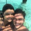 Preta Gil e Rodrigo Godoy se divertiram nas Ilhas Maldivas, onde passaram dias de sua lua de mel