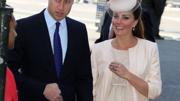 Kate Middleton, grávida, e William celebram 60 anos da coroação de Elizabeth II