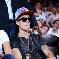 Justin Bieber ganha tratamento VIP em jogo de basquete nos EUA