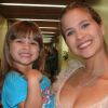 Maria Luiza, de 6 anos, filha de Luiza Valdetaro, tem os mesmos traços e o sorriso da mãe
