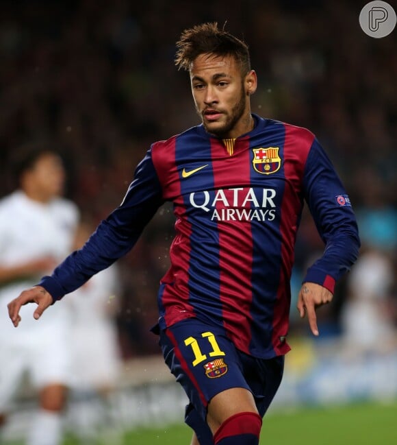 Neymar é campeão da Liga dos Campeões com o time Barcelona e comemorou o título com festa neste sábado, 6 de junho de 2015