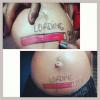 Debby Lagranha mostrou o seu barrigão no Instagram um dia antes do parto