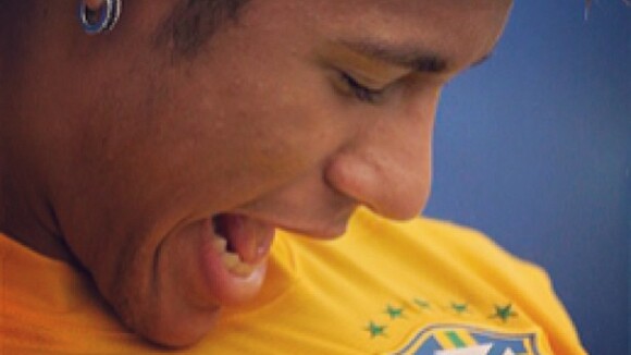 Neymar comemora por ter aberto o placar do Brasil contra o Japão: 'Muito feliz'