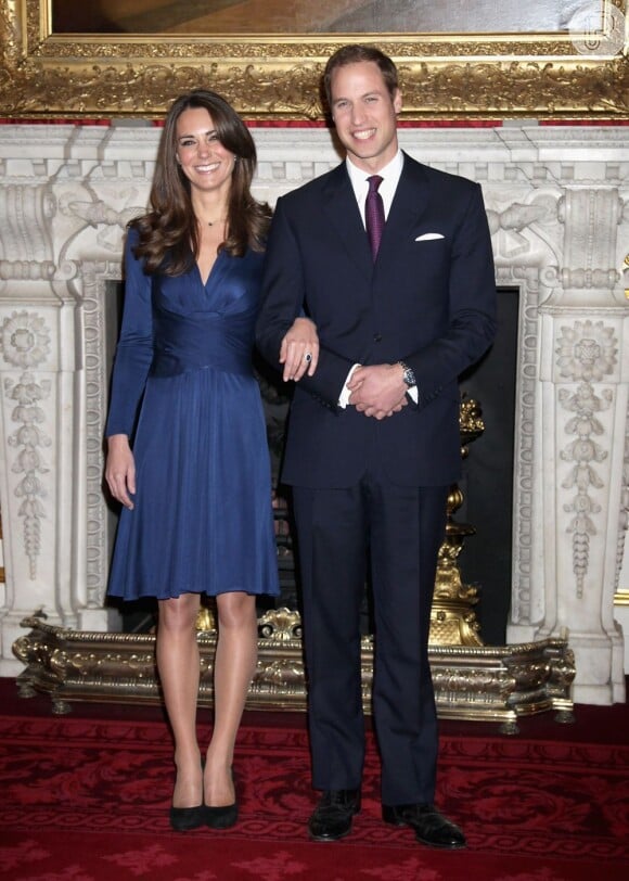 O noivado de Principe William e Kate Middleton foi anunciado no dia 16 de novembro de 2010