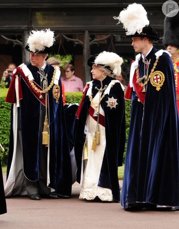 No dia 17 de junho de 2012, Príncipe William cumpriu, à carater, um de seus últimos compromissos reais ao lado da Rainha Elizabeth II e Príncipe Charles