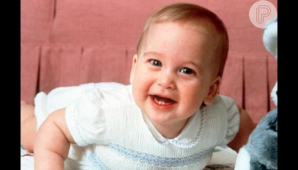 Desde bebê, Príncipe William já era conhecido mundialmente