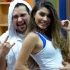 Tiago Abravanel posa com a bailarina Ana Paula Guedes e diz: 'Hoje é dia de rock, bebê!'