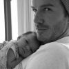 David Beckham usou sua conta no Instagram para homenagear a filha caçula, a pequena Harper