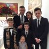 Victoria e David Beckham também são pais de Brooklyn, de 16 anos, Romeo, de 12 e Cruz de 10