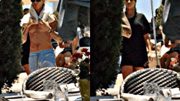 Justin Bieber e Selena Gomez são flagrados em piscina de hotel na Califórnia