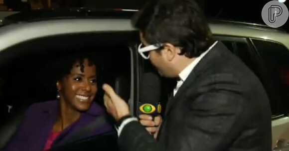 Maju, do 'Jornal Nacional', brinca com sósia de Bonner: 'Posso chamar de tio?'