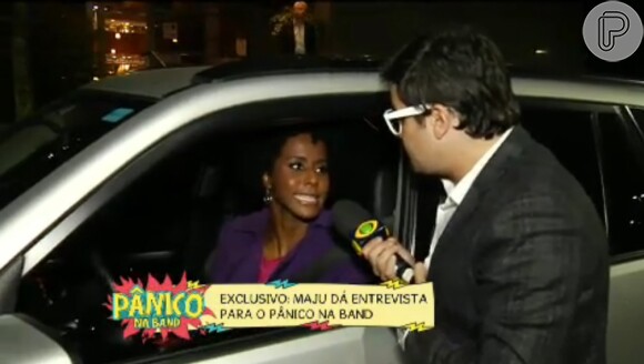 Maju, do 'Jornal Nacional', brinca com sósia de Bonner: 'Posso chamar de tio?'