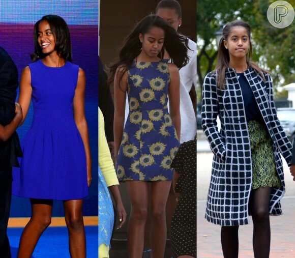 Malia Obama, primogênita do atual presidente dos Estados Unidos, Barack Obama, tem se tornado referência de estilo na Casa Branca
