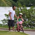 Marcos Palmeira é pai da pequena Júlia, de 7 anos fruto do seu relacionamento com a diretora Amora Mautner
