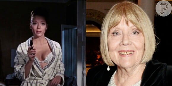 Diana Rigg viveu Teresa di Vicenzo no sexto filme da série, '007 - A Serviço Secreto de Sua Majestade', em 1969