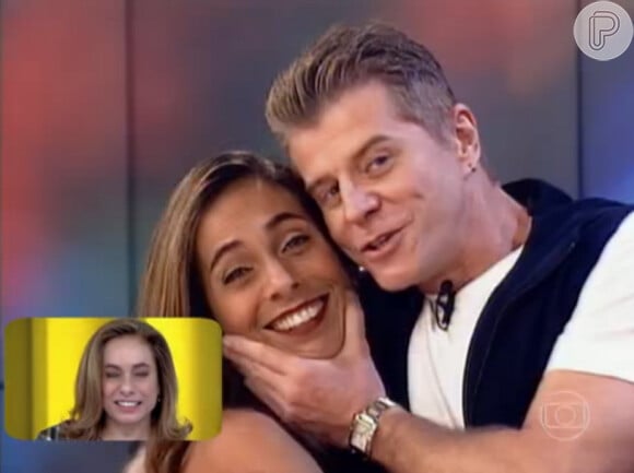 Cissa Guimarães trabalhou com Miguel Falabella voltaram a participar do 'Vídeo Show' 14 anos depois de trabalharem juntos