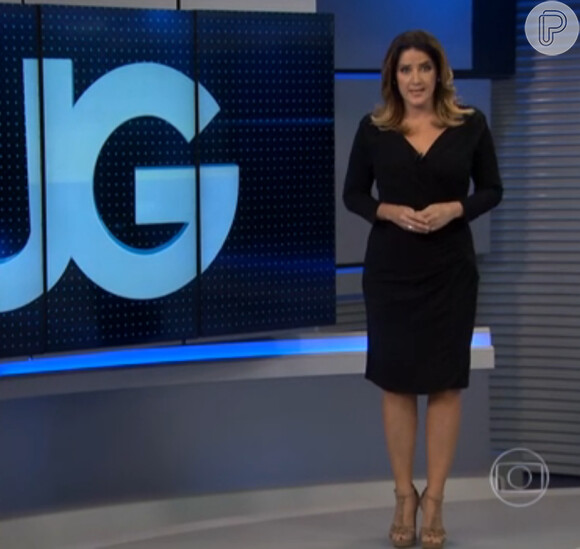 Depois de mais de um mês afastada, Christiane Pelajo voltou à bancada do 'Jornal da Globo' na segunda-feira, dia 13 de julho de 2015