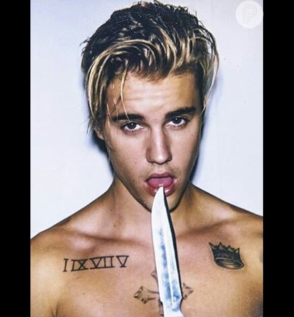 Justin Bieber foi fotografado por Steven Klein
