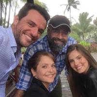Camila Queiroz e Rodrigo Lombardi gravam novela 'Verdades Secretas' no Nordeste