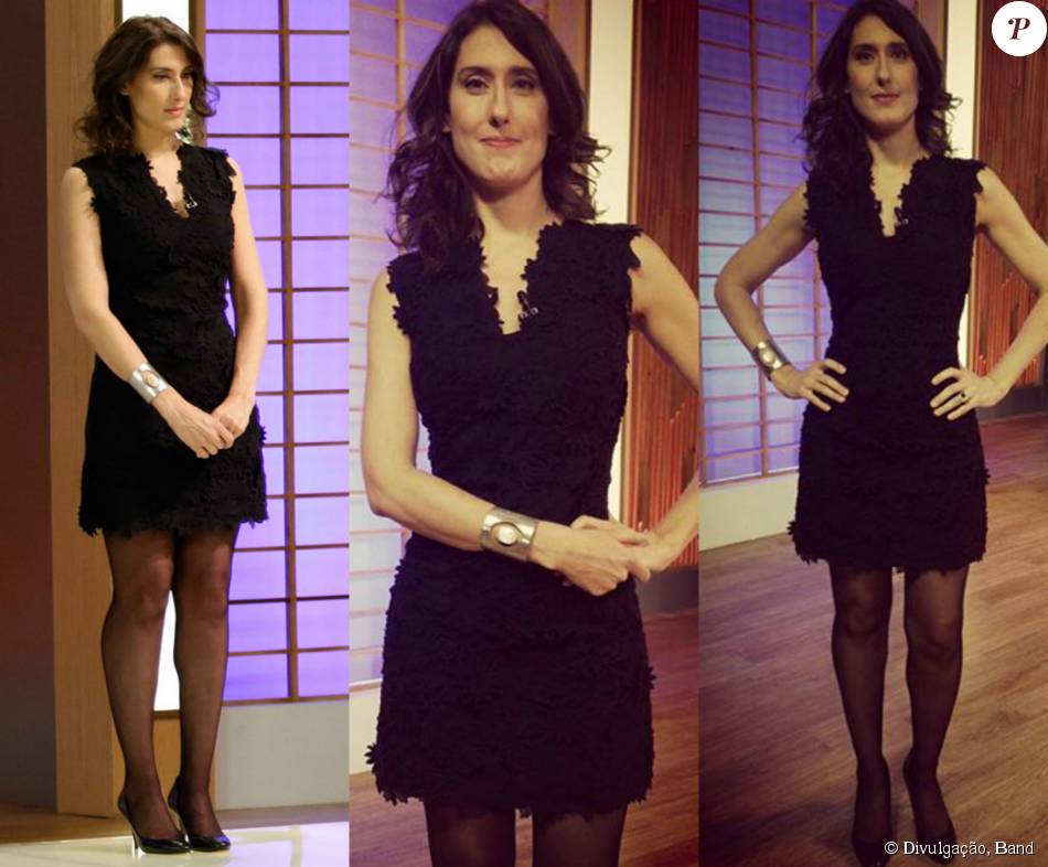 Com look total black, a argentina Paola Carosella mostra ...