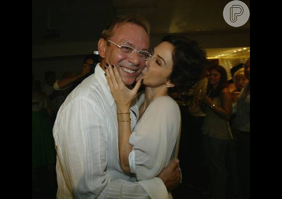 Guilhermina Guinle também foi casada com o diretor e ator José Wilker, morto em 2014, entre 1999 e 2006