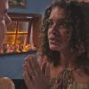 Indignada, Gabi (Kizi Vaz) dá uma bofetada em Diogo (Thiago Martins) e o acusa de estar sendo bancado por Beatriz (Gloria Pires), na novela 'Babilônia'