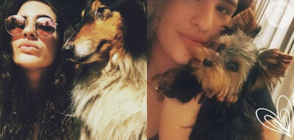 A filha de Renato Aragão também tem dois cachorros