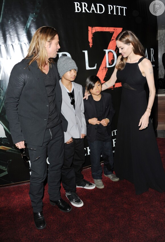 Angelina Jolie adotou Maddox, natural do Camboja, quando o menino tinha apenas sete meses de vida