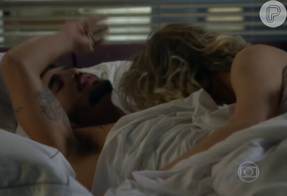 Soraya (Leticia Spiller) e Grego (Caio Castro) foram para a cama, na novela 'I Love Paraisópolis'
