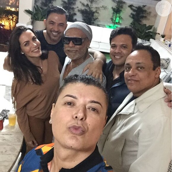 David Brazil recebeu amigos em sua festa de aniversário, neste sábado, dia 25 de julho de 2015