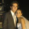 Kaká e Carol Celico se casaram na igreja Renascer em Cristo, em São Paulo, em dezembro de 2005