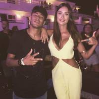 Neymar curte festa com Thaila Ayala em Ibiza. 'Encontro de craques', diz atriz