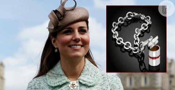 Kate Middleton ganhará pulseira com pote para pomada contra assaduras