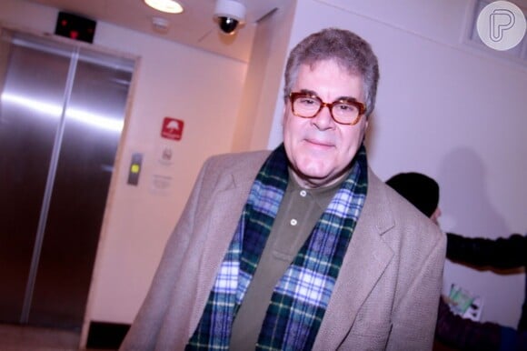 O ator Claudio Curi foi ver a peça 'Eu Não Dava Praquilo'