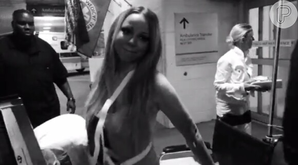 Mariah Carey quebrou uma costela e fraturou o ombro durante gravação de clipe