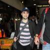 Antes de completar 24 anos, Daniel Radcliffe foi flagrado no Aeroporto Internacional de Los Angeles, em fevereiro de 2013