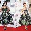 A atriz Amy Adams escolheu um vestido assinado pela Dolce & Gabbana para ir ao AFI FEST 2012, em novembro 2012. Quatro meses depois, Daisy Lowe escolheu o mesmo vestido para marcar presença no Elle Style Awards