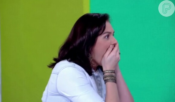 Monica Iozzi ficou 'chocada' ao ouvir um recadinho de Cauã Reymond durante o 'Vídeo Show', da Rede Globo, nesta quarta, dia 9 de setembro de 2015