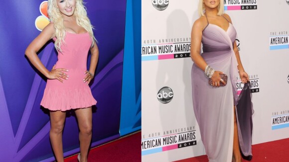 Christina Aguilera perde 10 kg e aparece mais magra em coletiva do 'The Voice'