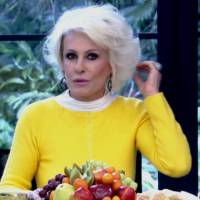 Ana Maria Braga aparece com novo visual na TV e esclarece: 'Não é peruca'