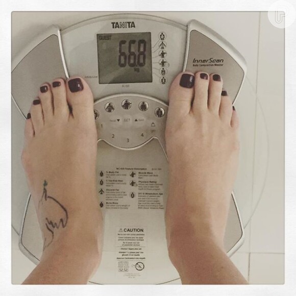 Luana Piovani já perdeu mais peso do que engordou durante a gravidez