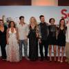 Elenco de 'SOS Mulheres ao Mar 2' na pré-estreia do filme em São Paulo