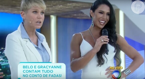 Xuxa falou sobre o corpo de Gracyanne Barbosa: 'Parece de homem. Eu gosto muito'