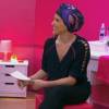 No programa do dia 1º de outubro, Mariana Ferrão usou turbante para falar do outubro rosa, mês de conscientização contra o câncer de mama
