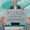 Xuxa Meneghel já brincou em seu próprio programa sobre o estilo ser bem parecido com o da apresentadora americana Ellen DeGeneres