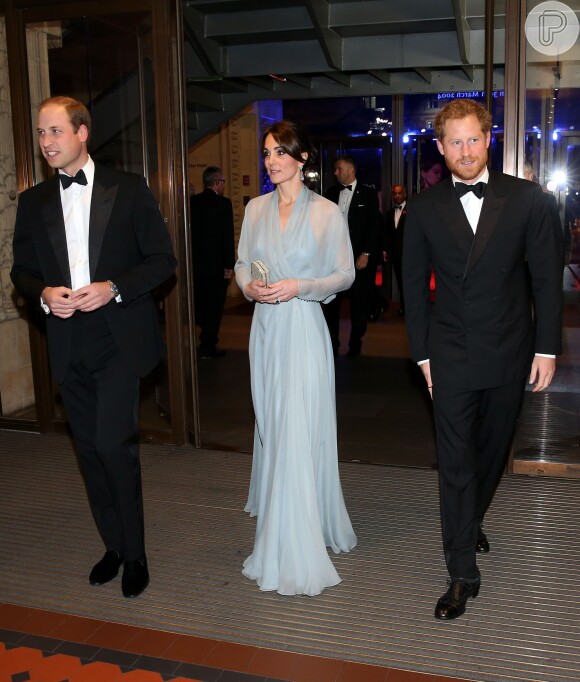 Família Real em peso no evento: Príncipe William, Kate Middleton e Príncipe William