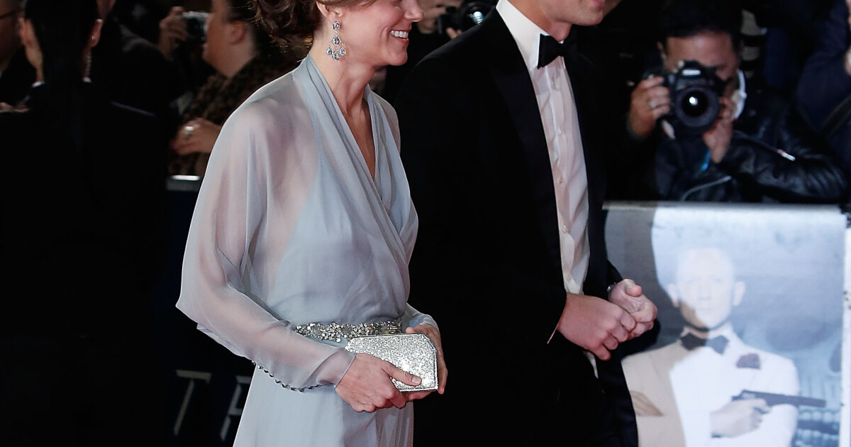 Kate Middleton e Príncipe William vão à première de '007 Spectre' em ...