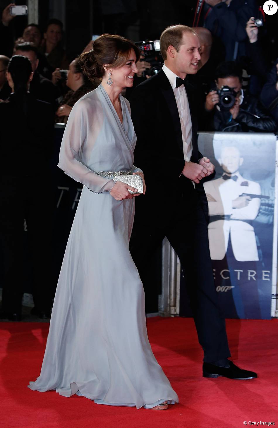 Kate Middleton e Príncipe William foram destaque da première mundial do ...