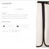 A saia lápis preta e branca usada por Ana Paula Arósio também é da estilista grife Cris Barros e custa R$1.494