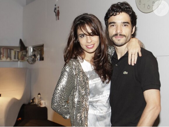 Maria Ribeiro está casada com o ator Caio Blat há sete anos